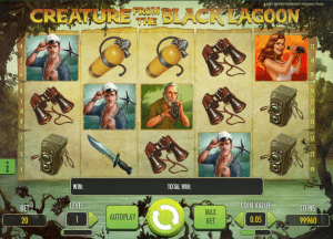 Kostenlos Spielautomat Creatures from the Black Lagoon Online