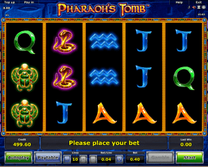 Pharaohs Tomb Spielautomat Kostenlos Spielen