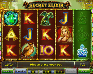 Kostenlose Spielautomat Secret Elixir Online