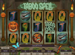 Taboo Spell Spielautomat Kostenlos Spielen
