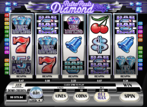 Kostenlose Spielautomat Retro Reels Diamond Glitz Online