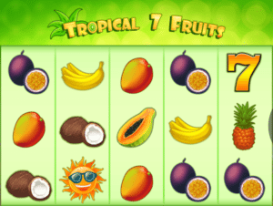 Tropical 7 Fruits Spielautomat Kostenlos Spielen
