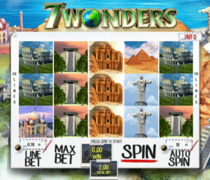 Kostenlose Spielautomat 7 Wonders Online