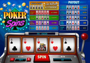 Kostenlose Spielautomat Poker Spins Online