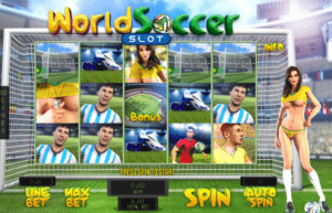 Kostenlose Spielautomat World Soccer Slot Online