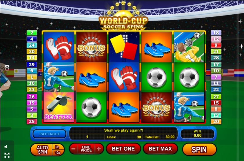 World-Cup Soccer Spins
