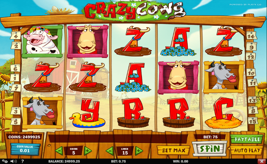 Crazy Cows Online Spielautomat Kostenlos