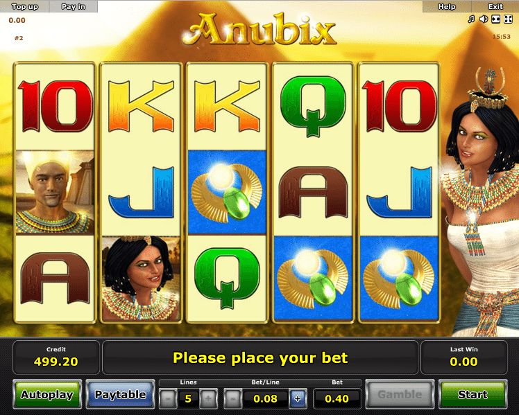 Novoline Spielautomat Anubix Online Kostenlos