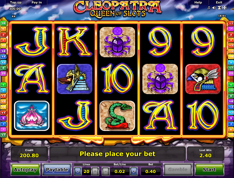 Novoline Spielautomat Cleopatra Queen Of Slots Online Kostenlos