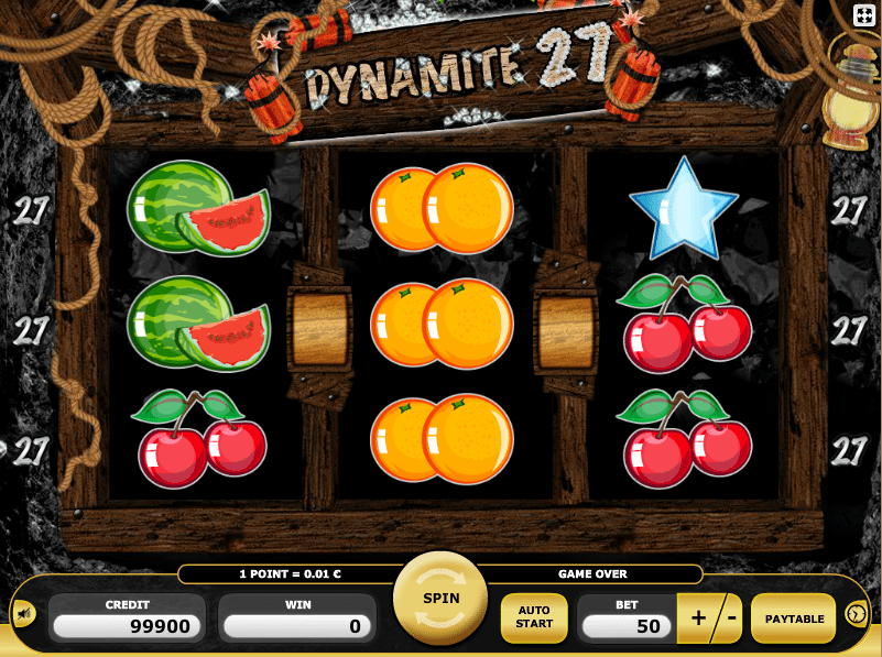 Kostenlose Spielautomat Dynamite 27 Online
