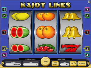 Kajot Lines Online Casino Spiele Spielen
