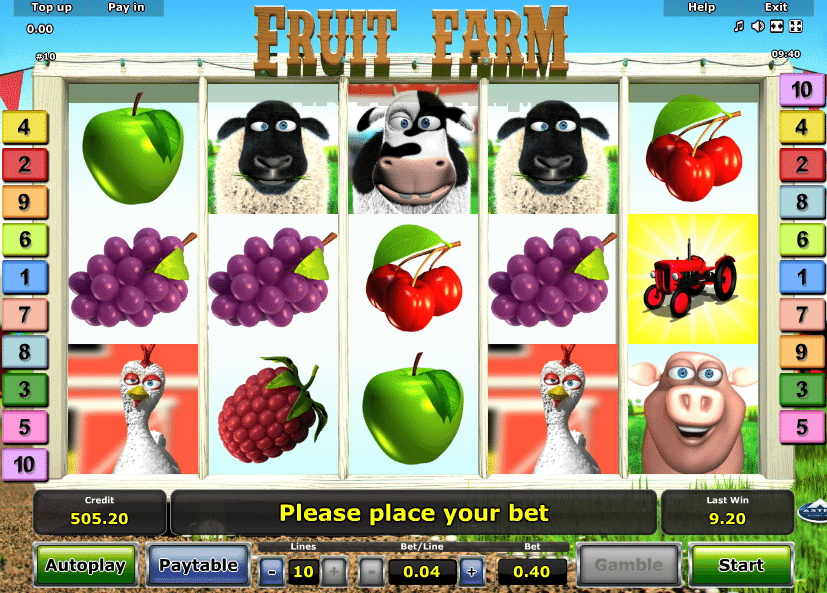Spielautomat Fruit Farm Online Spielen Gratis