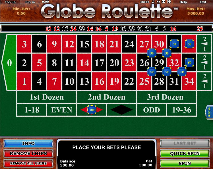 Casino SPiele Globe Roulette Online Kostenlos Spielen