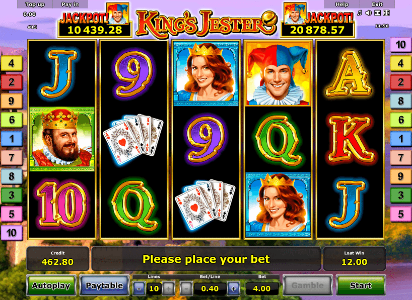 Kings Jester Novoline Spielautomat Online Kostenlose Spielen
