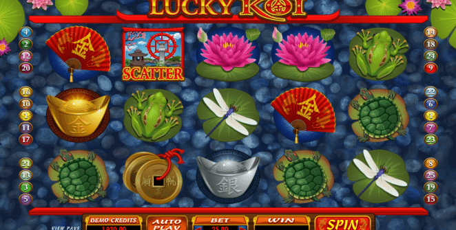 Kostenlose Spielautomat Lucky Koi Online