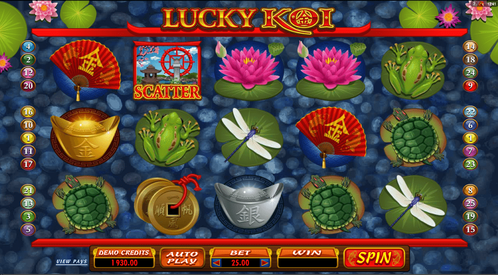 Kostenlose Spielautomat Lucky Koi Online