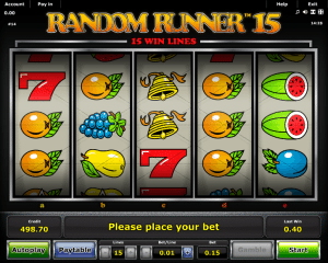 Random Runner 15 Spielautomat Kostenlos Spielen
