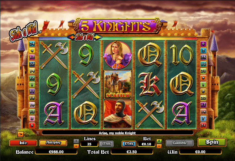 Spielautomat 5 Knights Online Kostenlos Spielen