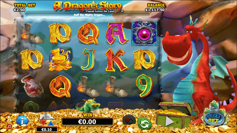 Kostenlose Spielautomat A Dragons Story Online