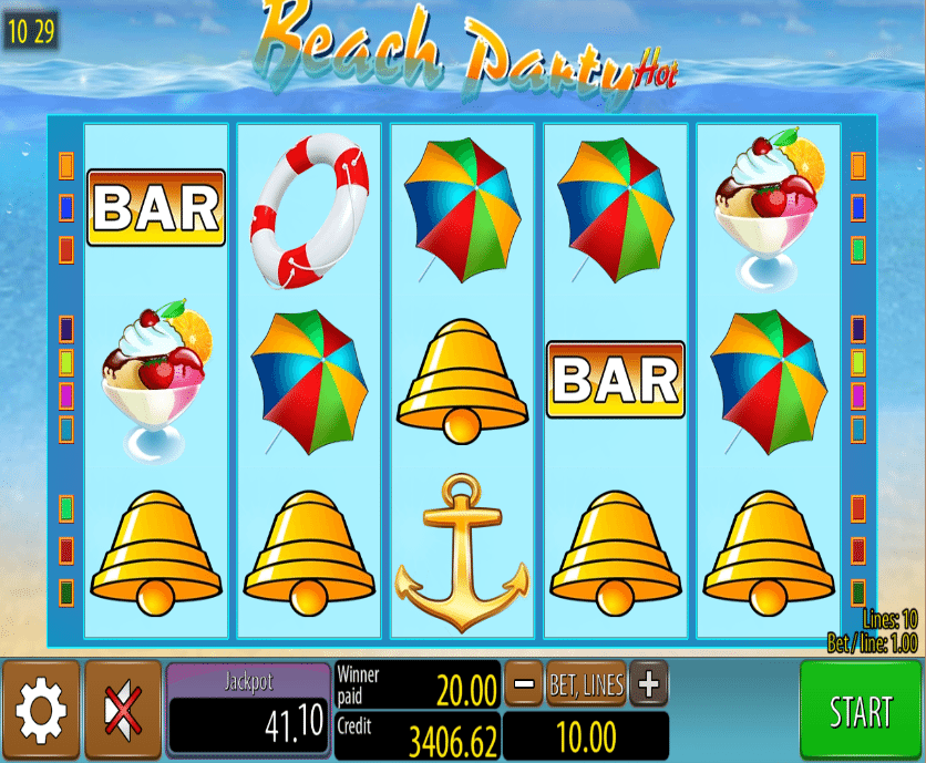 Beach Party Hot Spielautomat Kostenlos Spielen