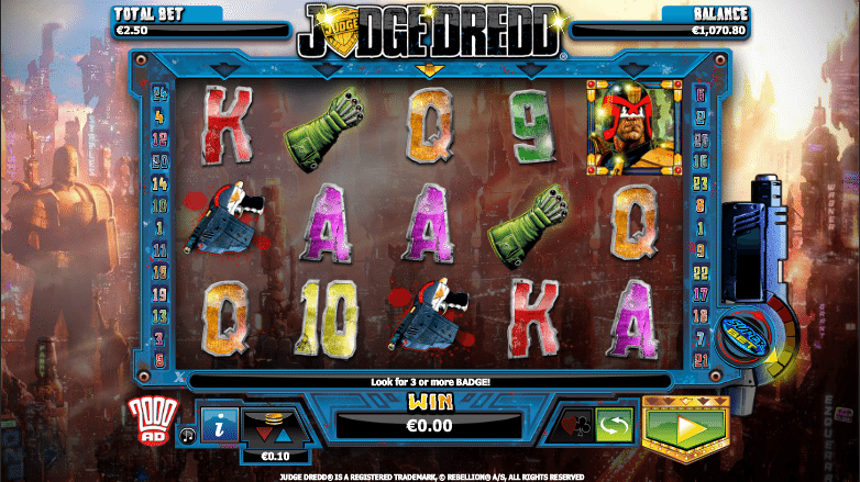 Judge Dredd Spielautomat Kostenlos Spielen