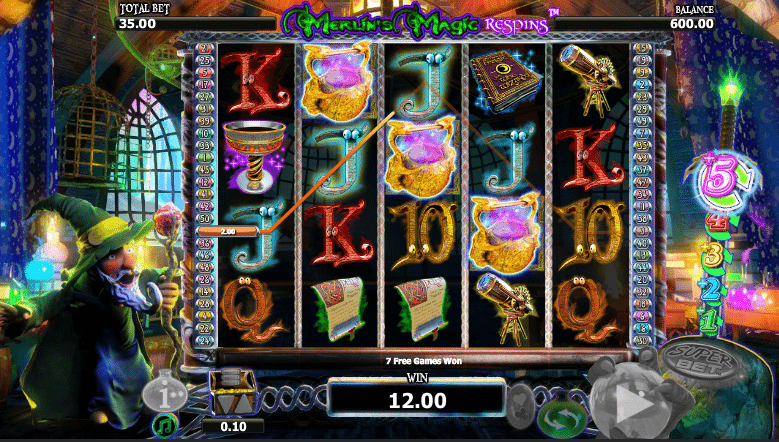 Spielautomat Merlins Magic Respins Online Kostenlos Spielen