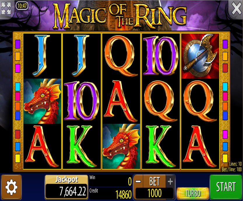 Kostenlose Spielautomat Magic Of The Ring Online