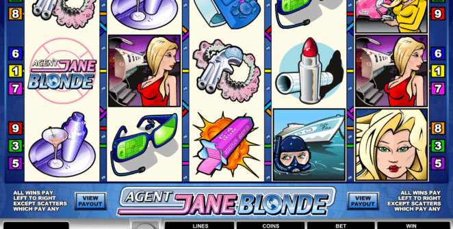 Kostenlose Spielautomat Agent Jane Blonde Online