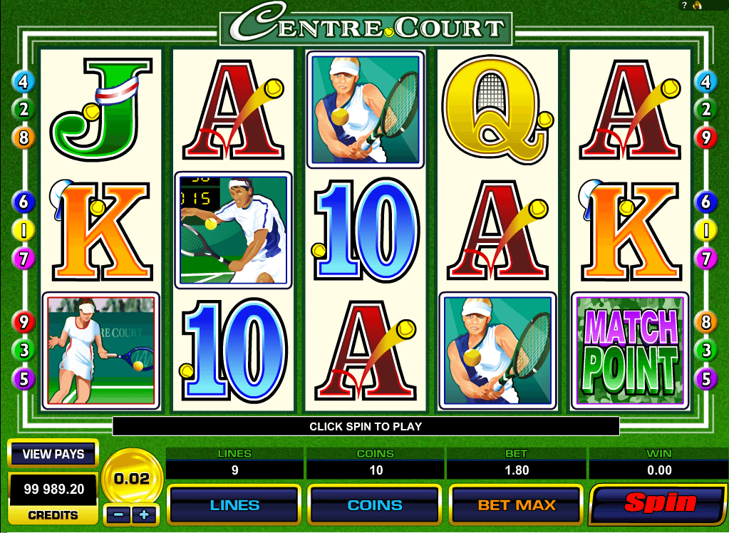 Casino Spiele Centre Court Online Kostenlos Spielen