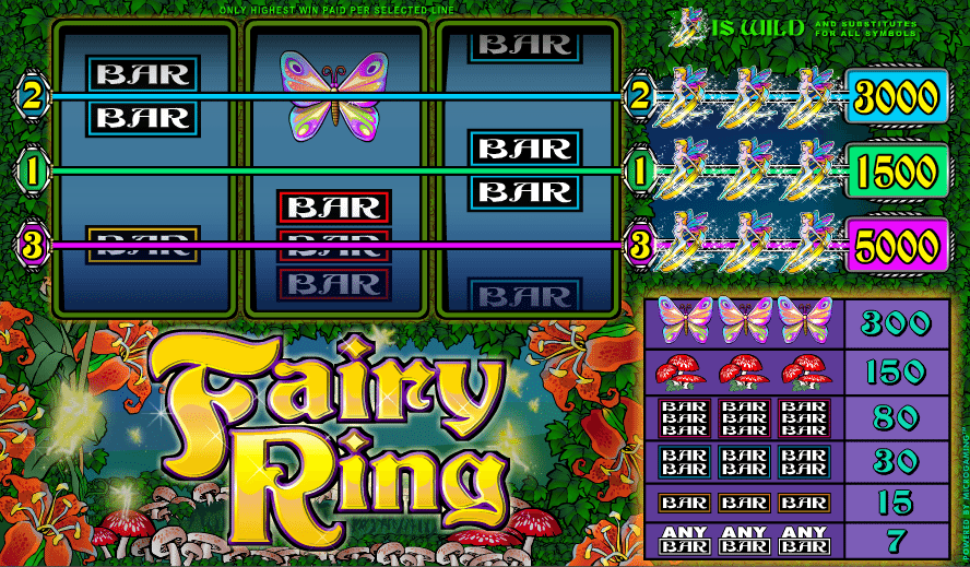 Kostenlose Spielautomat Fairy Ring Online