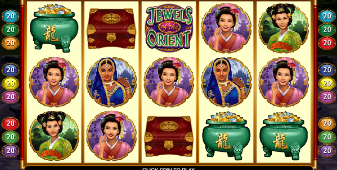 Kostenlose Spielautomat Jewels Of The Orient Online