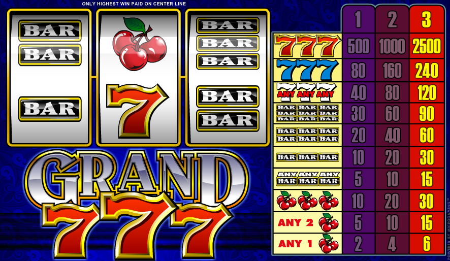 Kostenlose Spielautomat Grand 7s Online