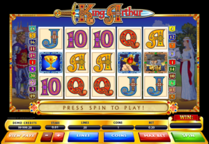 Kostenlose Spielautomat King Arthur Online