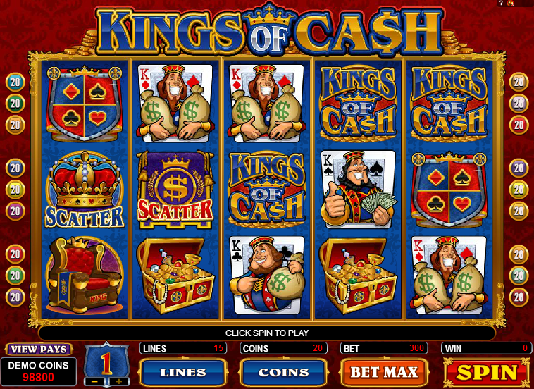 Kings Of Cash Spielautomat Kostenlos Spielen