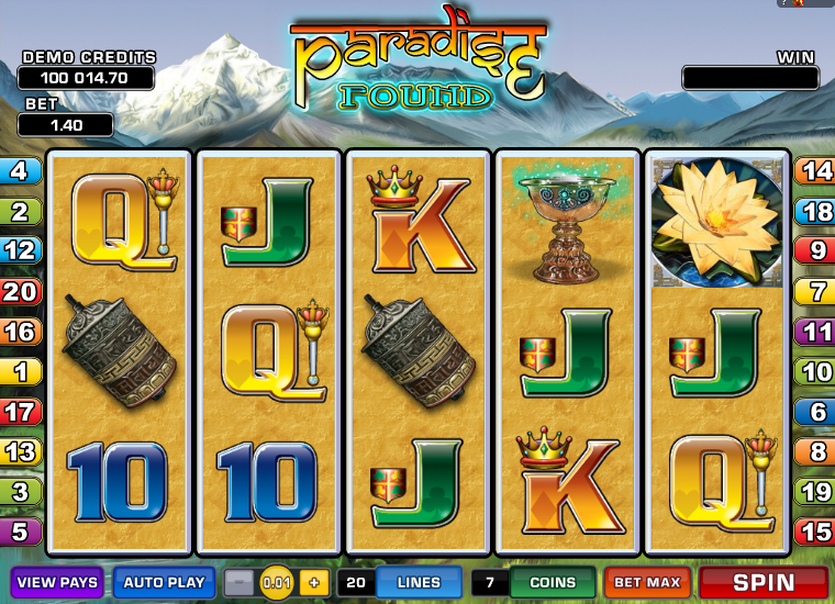 Spielautomat Paradise Found Online Kostenlos Spielen