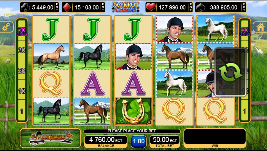 Kostenlose Spielautomat 50 Horses Online