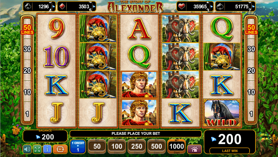 Casino Spiele The Story of Alexander Online Kostenlos Spielen