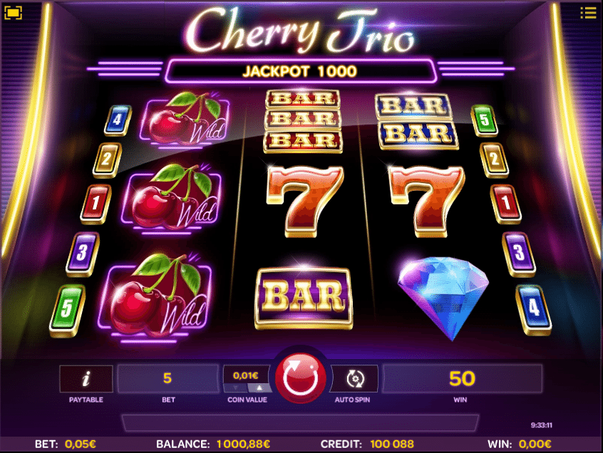 Cherry Trio by iSoftBet is a three-reeler slot that features a fun mix of classic and modern slots.