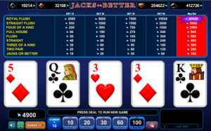 Casino Spiele Jacks or Better EGT Online Kostenlos Spielen