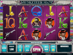 Kostenlose Spielautomat Musketeer Slot Online