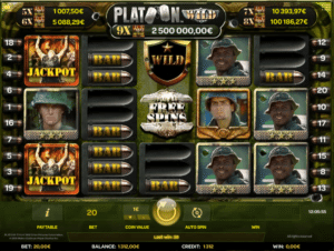 Platoon Wild Progressive Spielautomat Kostenlos Spielen