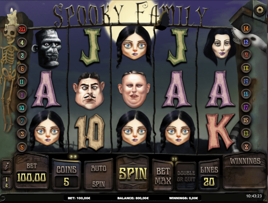 Spooky Family Spielautomat Kostenlos Spielen