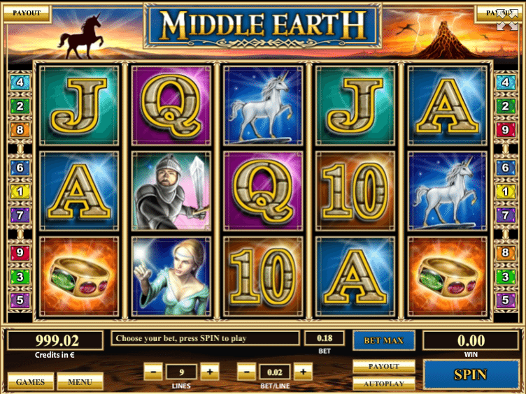 Casino Spiele Middle Earth Online Kostenlos Spielen