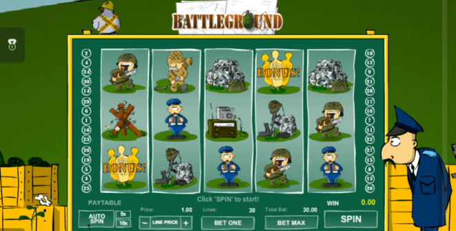 Spielautomat Battleground Spins Online Kostenlos Spielen