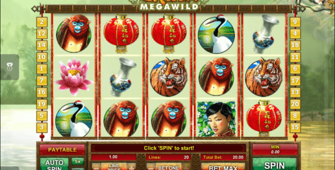 Kostenlose Spielautomat China MegaWild Online
