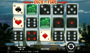 Kostenlose Spielautomat Dice and Fire Online