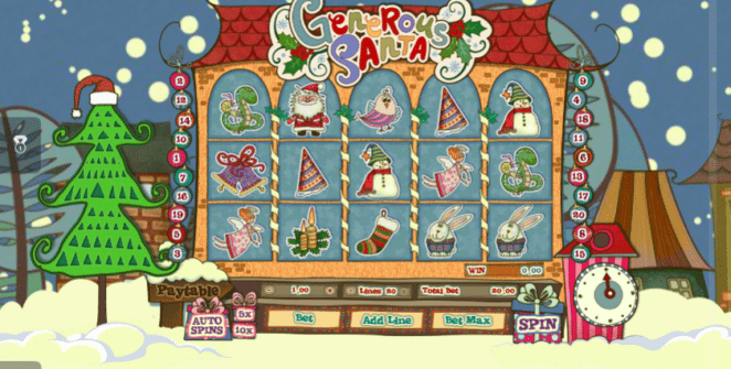 Spielautomat Generous Santa Online Kostenlos Spielen