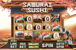 Kostenlose Spielautomat Samurai Sushi Online