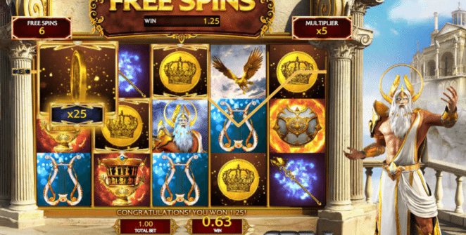 Zeus : King Of Gods Spielautomat Kostenlos Spielen