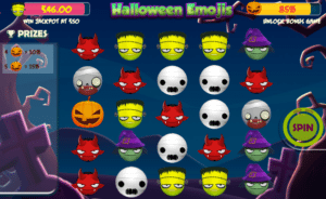 Kostenlose Spielautomat Halloween Emojis Online